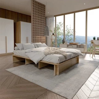 Koncept Furniture เตียง 5 ฟุต KC-PLAY รุ่น PARA สีลินเบิร์ก (156 x 200 x 30 ซม.) แบรนด์ KONCEPT FURNITURE