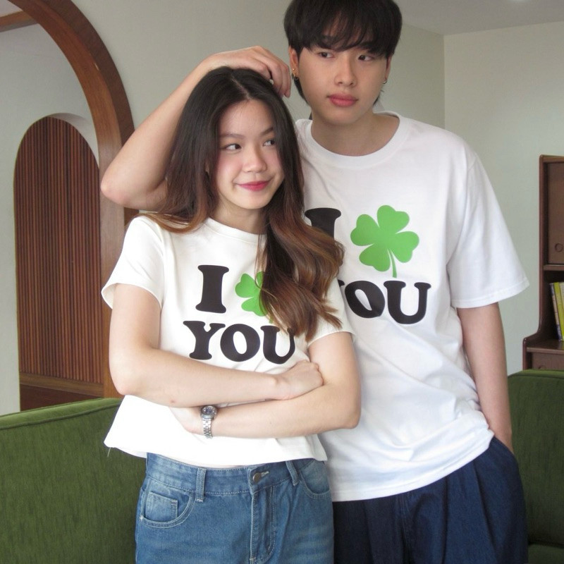 (24시간 배송）  Angle Official Teemsclub - I clover you