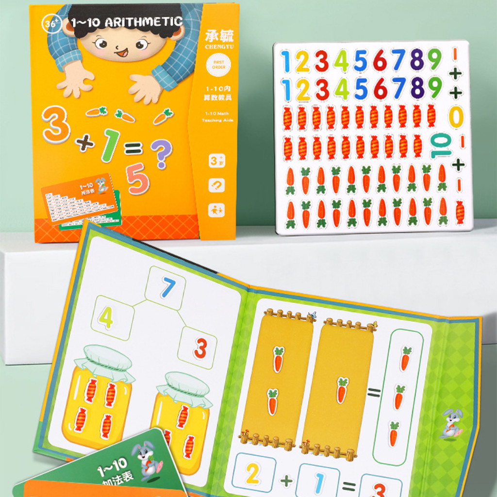 ร้านอยู่ที่ไทย บวกลบเลขอนุบาล สมุดหัดบวกเลข 1-20 คณิต อนุบาล แบบฝึกหัดคิดเลข เสริมทักษะคณิต - รูปที่ 3