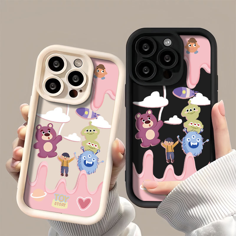 เคสโทรศัพท์มือถือ OPPO A74-4G RENO 5F A17-4G A57-4G REALME C11 REALME C21 REALME8i REALME 12 การ์ตูน