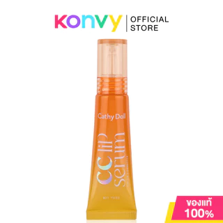 Cathy Doll CC Lip Serum Color Corrector 10g เคที่ ดอลล์ ลิปซีซีแก้ปากคล้ำ เซรั่มบำรุงเข้มข้น (Yuzu/Green Apple/Grape)