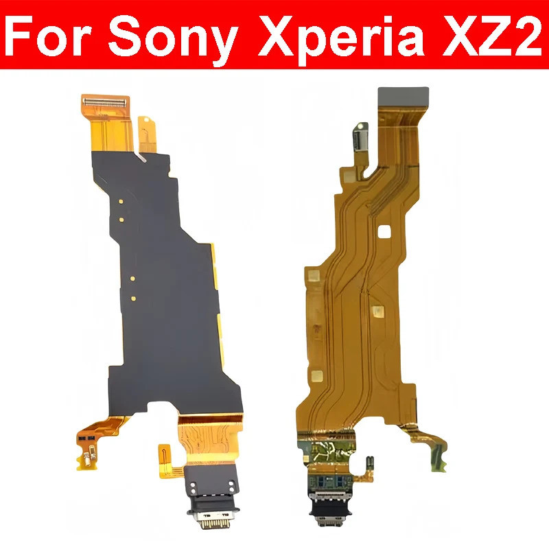 สําหรับ Sony Xperia XZ2 USB Charger Dock Flex Cable USB ชาร์จพอร์ต Connector Flex Cable Replacement