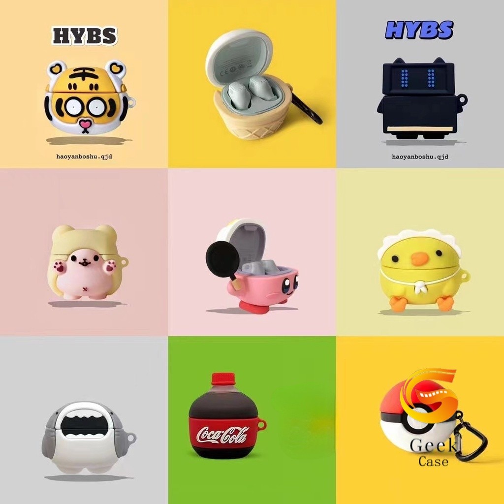 สําหรับ Baseus Wm01 เคสหูฟัง ปลอกคูโลมิลายการ์ตูนน่ารัก