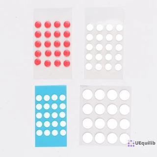 Uequilib Ultraglide Small Round Dot PTFE Mouse Skates DIY Mice Glide Feet ICE Control Speed Version ทนต่อการสึกหรอ Esports Universal ใหม่