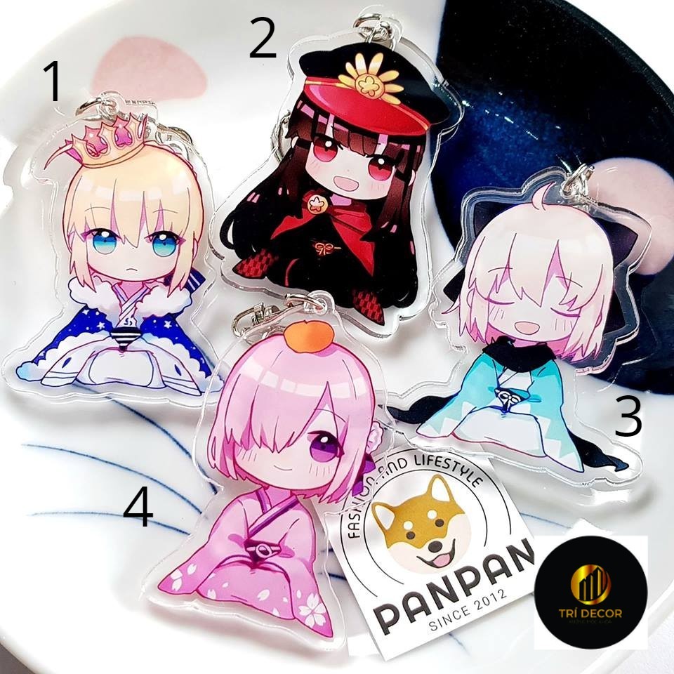 FGO Hinamatsuri Anime Mica พวงกุญแจอะคริลิค ver. (6ซม.)