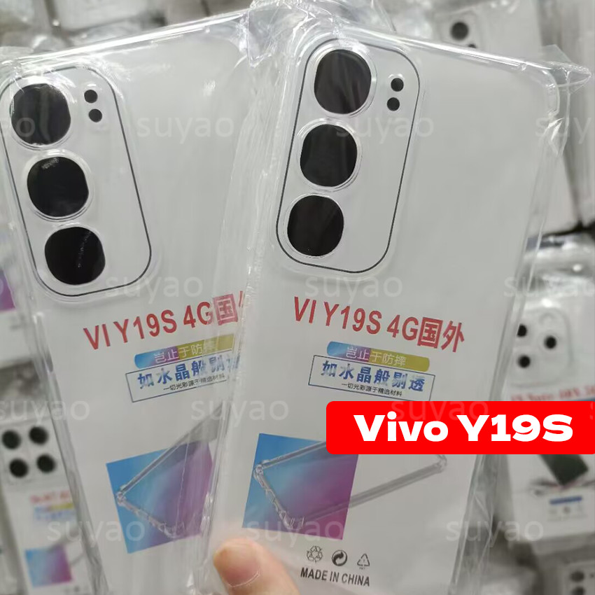 สําหรับ Vivo Y19S Pro V50 Lite Y200 2024 เคสโทรศัพท์ล้างปลอกใส VivoY19SPro V40 V40Lite VivoY200 กันก