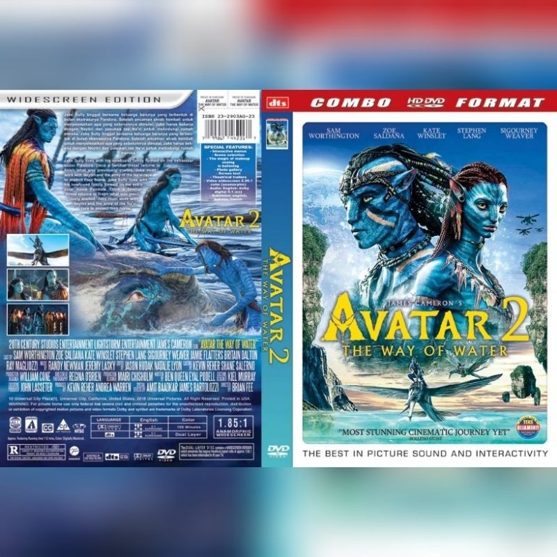 AVATAR 2 THE WAY OF WATER Movie Cassette - 2022 - คุณภาพระดับ HD