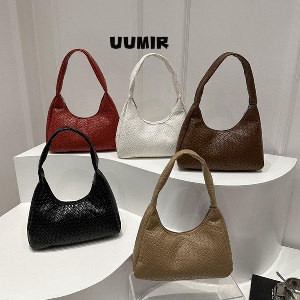 Uumir กระเป๋าสะพายไหล่เดี่ยว, กระเป๋าโท้ตหนัง PU สไตล์ฝรั่งเศส, กระเป๋าถือสําหรับผู้หญิง