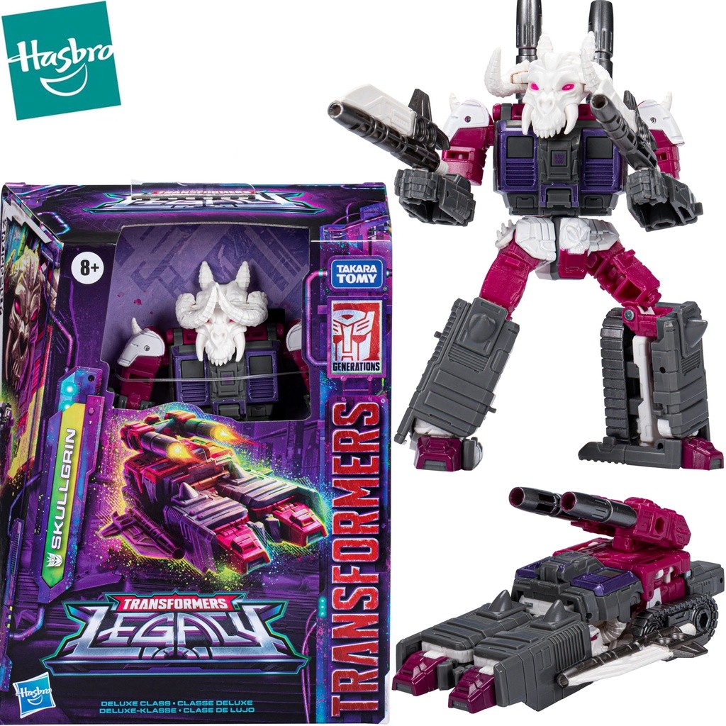 Hasbro Transformers Generations Legacy Skullgrin Deluxe Class Action Figure Collectible Model Toys G