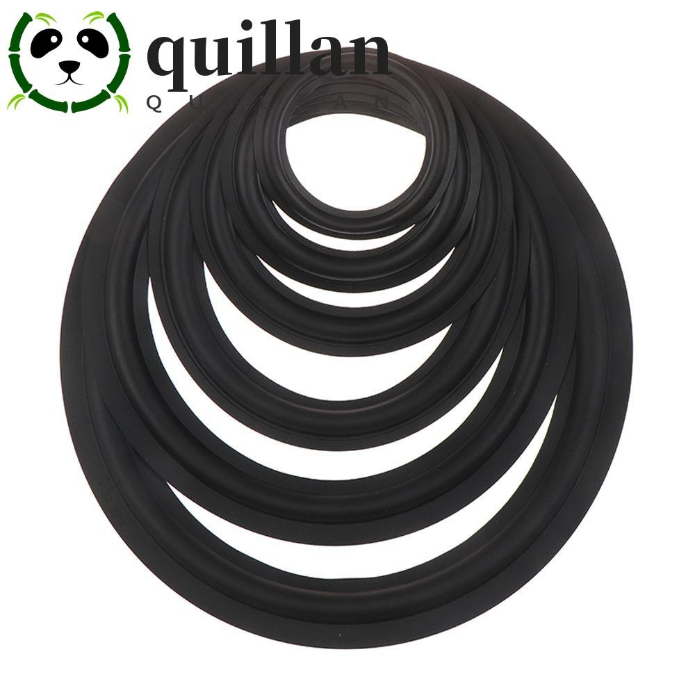 Quillan แหวนขอบระบบกันสะเทือน 3/4/6.5INCH 7/8/9/10/12 นิ้วลําโพงเสียงซับวูฟเฟอร์ขอบยางแหวนพับ