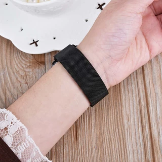 มิลานแหวนแม่เหล็กสแตนเลสสายนาฬิกาโลหะ for Apple Watch IWatch Ultra 3 2 Series 11 10 9 8 7 6 38 40 41 42 44 45 49 46มม.