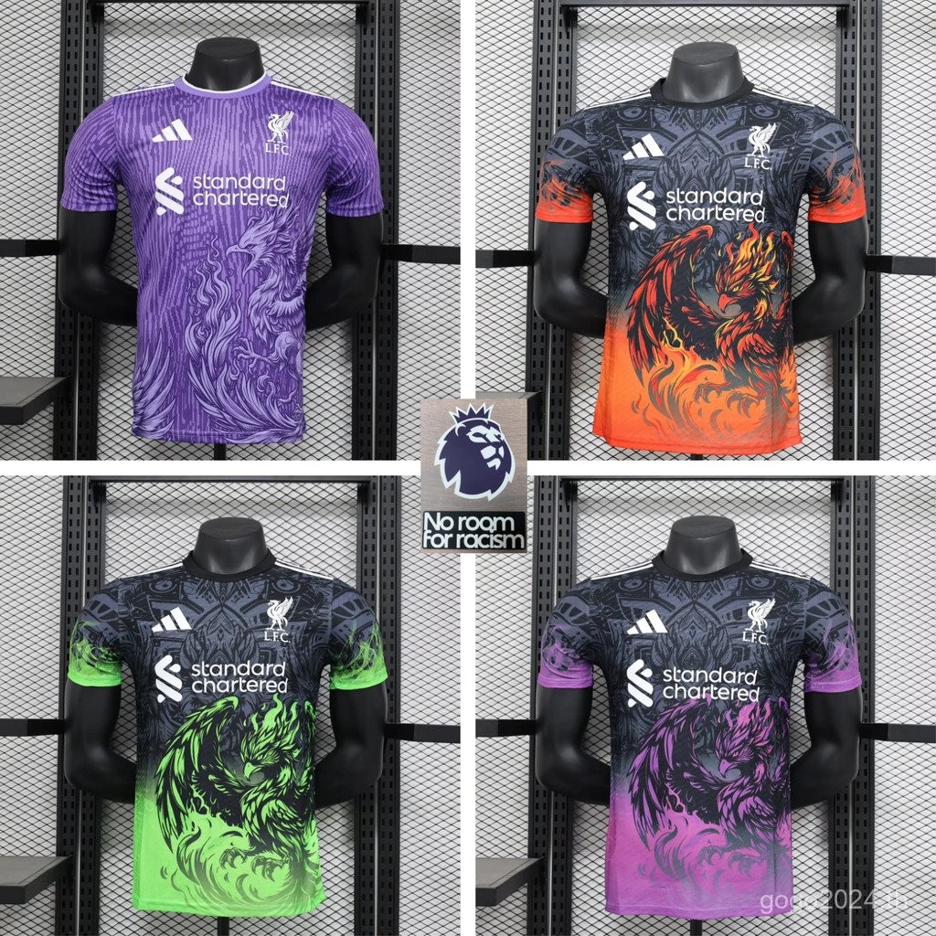 [เวอร์ชั่นผู้เล่น] 24/25/ใหม่/ลิเวอร์พูล/พิเศษ/เสื้อฟุตบอลผู้ชายคุณภาพสูง5GTV