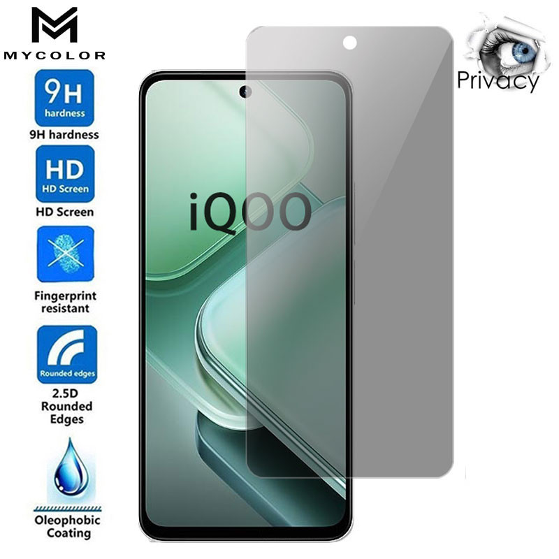 ฟิล์มกันมอง ฟิล์มกระจกนิรภัย 9H ฟิล์มกันเสือก สำหรับ VIVO iQOO 13 12 11 11s 10 9 9T 9 SE Neo10 Neo10