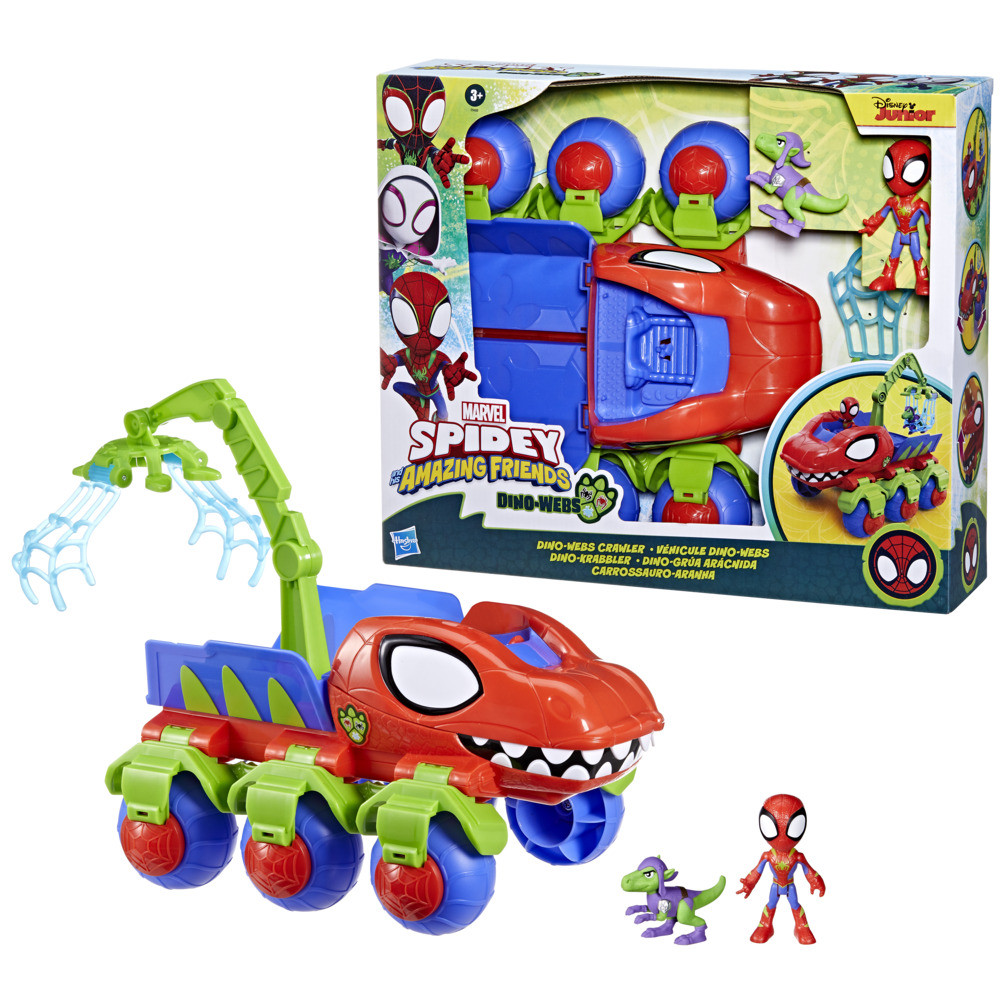 SPIDEY AND HIS AMAZING FRIENDS DINOWEBS CRAWLER