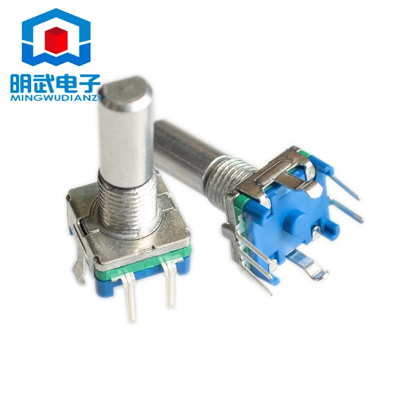 Rotary Encoder Encoder Switch/EC11/Audio Digital Potentiometer พร้อมสวิตช์ห้าขาความยาว 20 มม.