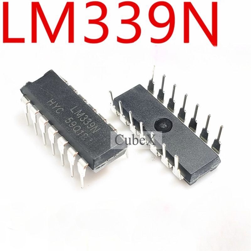 20/10 ชิ้น Original LM339 LM339N DIP-14 Quad Differential Comparator IC LM339N
