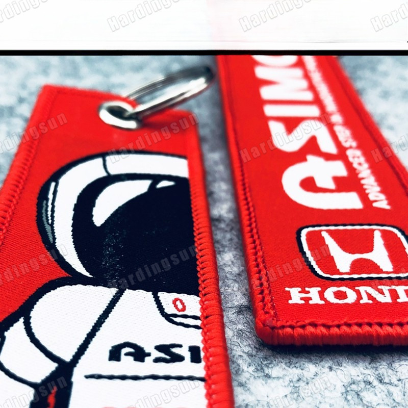 Asimo พวงกุญแจ Keyholder JDM พวงกุญแจรถ SPOON พวงกุญแจรถแข่งรถจักรยานยนต์รถแข่ง