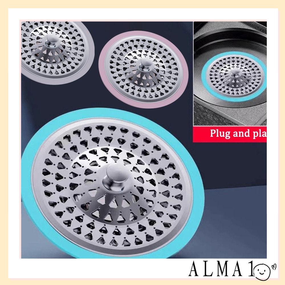 Alma ท่อระบายน้ํา, ที่ถอดออกได้ป้องกันแมลงท่อระบายน้ําชั้น Core, ซีลทนทาน Anti Odor Shower Drainer ห้องครัวห้องน้ําอุปกรณ์เสริม