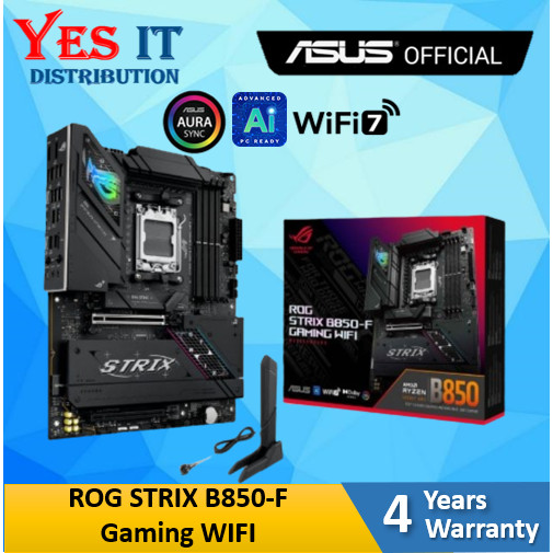 เมนบอร์ด ASUS ROG STRIX B850-F / B850-A / B850-E GAMING WIFI AM5 DDR5