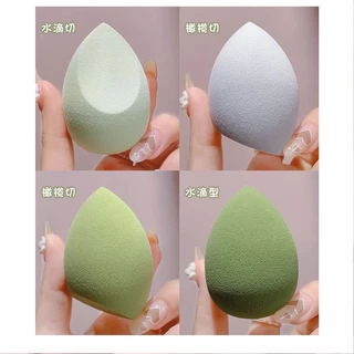 ราคาต่ําสุดใ พร้อมส่งค่ะ📦 ฟองน้ำแต่งหน้า 4 ชิ้น(beauty egg) ฟองน้ำเกลี่ยรองพื้น ฟองน้ำแต่งหน้ารูปไข่ เกลี่ยง่าย