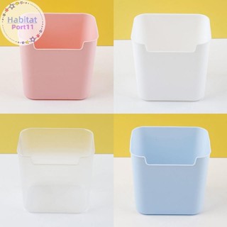 HabitatPort ความจุขนาดใหญ่สีทึบกล่องเก็บเดสก์ท็อป Creative ด…