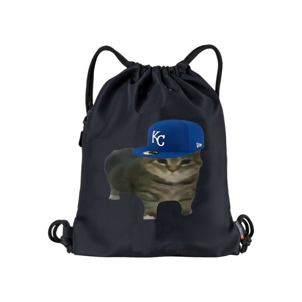 Akmal Ilham Cat Drawstring Bag Meme Cat War Meming Not Mewong