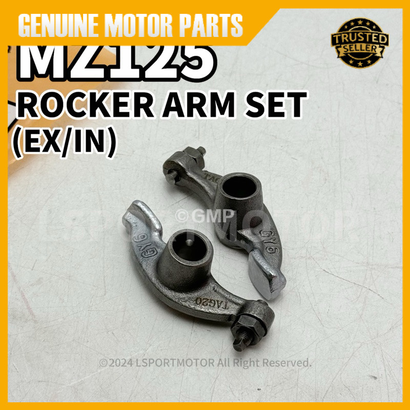 MOSKITO MZ125 / COMEL / JET125 ROCKER ARM SET, EX/IN MZ 125 COMEL JET 125 TAPERT ROKER TEPET TAPPET