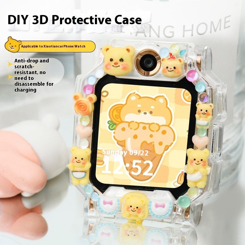 3d Capybara การ์ตูนป้องกันกรณี imoo Z1 Z2 Z5 Z6 Z7 imoo X10นาฬิกาป้องกันกรณี Shock-proof Case