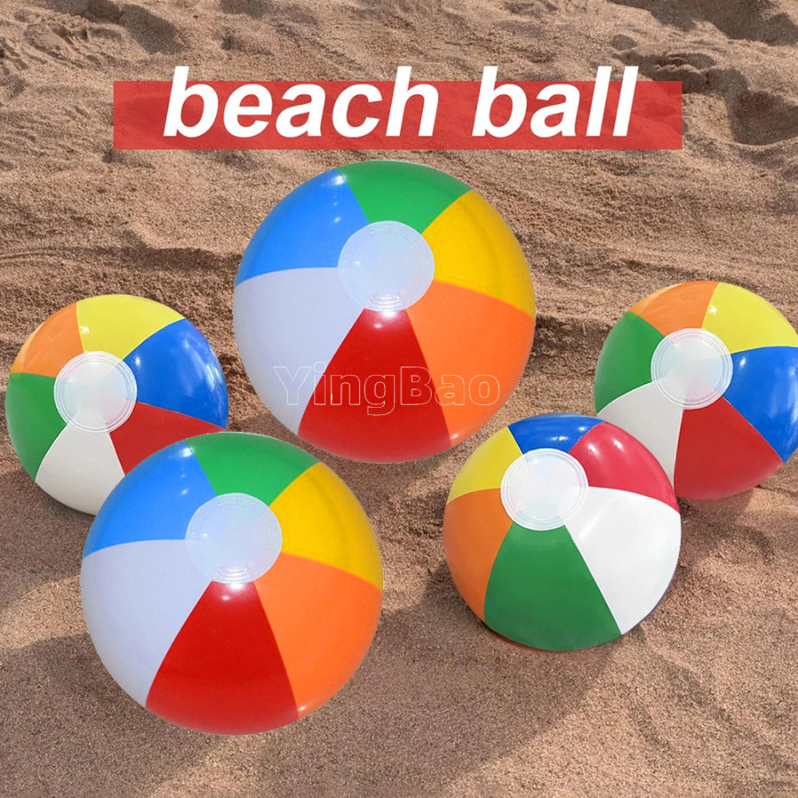 ป้องกันสิ่งแวดล้อมกลางแจ้ง Pvc Inflatable Ball Beach Inflatable Ball ฤดูร้อน Seaside เกม Ball ขนาดใหญ่