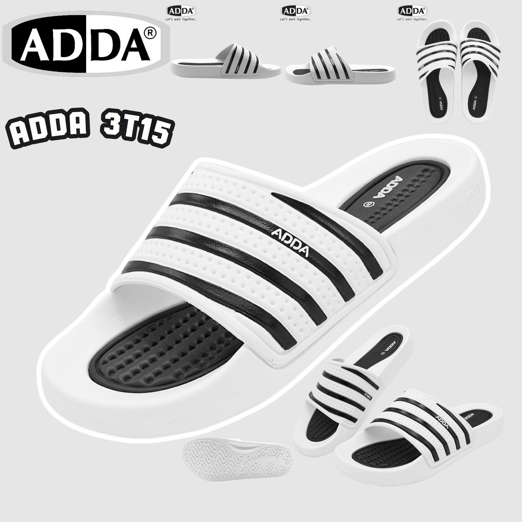 ADDA 3T15 รองเท้าแตะนุ่ม เบา กันน้ำ รองเท้าแตะลำลอง ใส่ได้ทั้งครอบครัว พ่อแม่ลูก