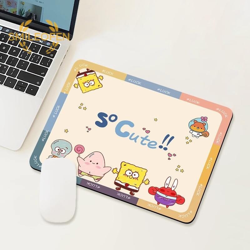 [Smileofen] แผ่นรองเมาส์กันลื่นน่ารักการ์ตูนสําหรับแล็ปท็อป Desktopputer PC Mousepad Mice Mat Winnie-the-Pooh Pokemon เม้าส์เมาส์ใหม่