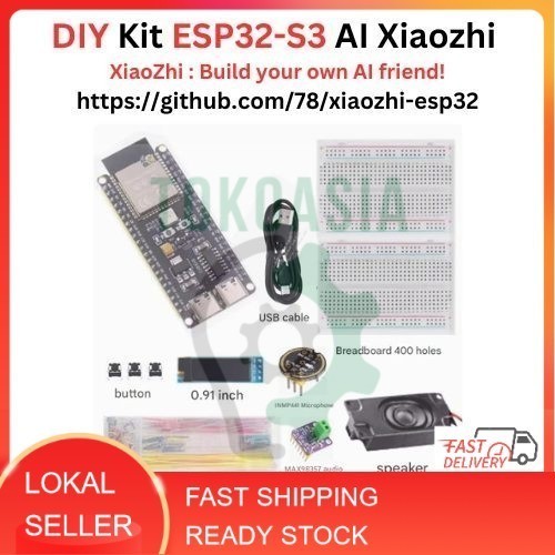DIY ชุด ESP32-S3 AI Xiaozhi หุ่นยนต์ Breadboard DevKitC-1 N16R8