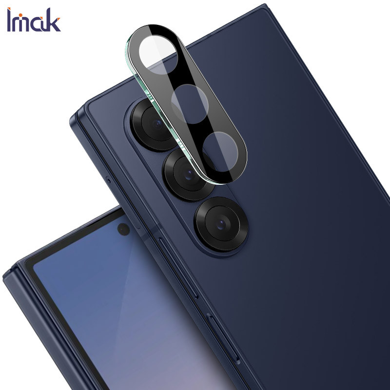 IMAK ฟิล์มกระจกเลนส์กล้อง Samsung Galaxy Z Fold 7 Fold7 5G เวอร์ชันสีดำ แก้วฟิล์มเลนส์