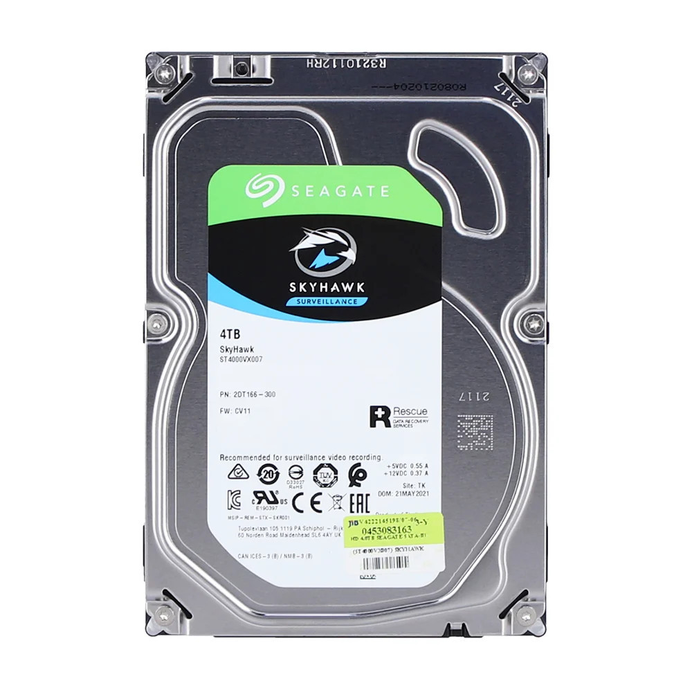 Seagate Skyhawk 4TB Surveillance HDD 5400RPM (ST4000VX016_3Y)