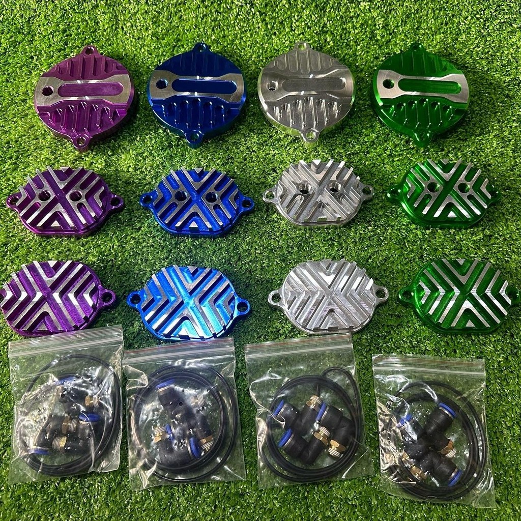 ฝาครอบวาล์ว ฝาครอบวาล์วเวฟ125 4วาล์ว พร้อมหัวฟิตติ้ง Motorcycle มอเตอร์ไซค์