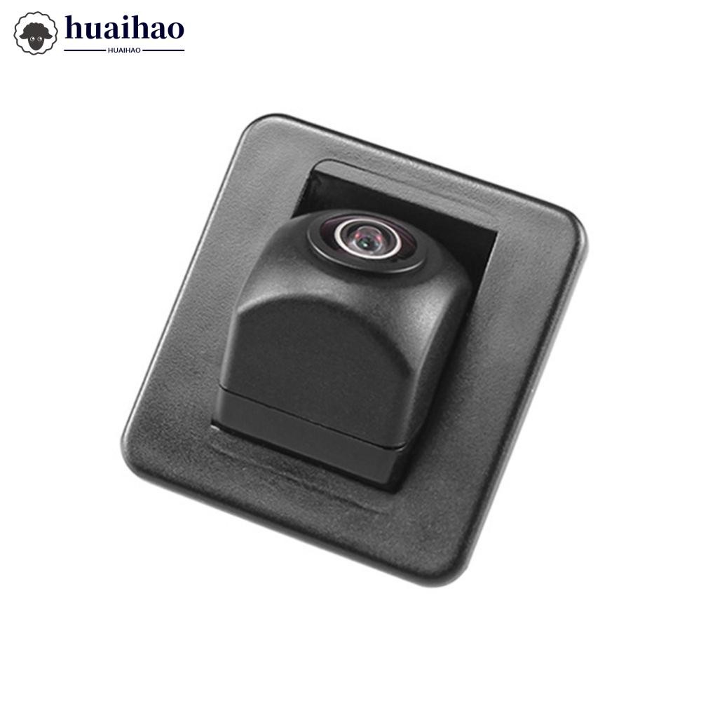 HUAIHAO 1 PC รถด้านหลังกล้องยึดแผ่นไฟ Mount Universal รถย้อนกลับ Cam Back Up ผู้ถือ ABS สีดําสําหรับ