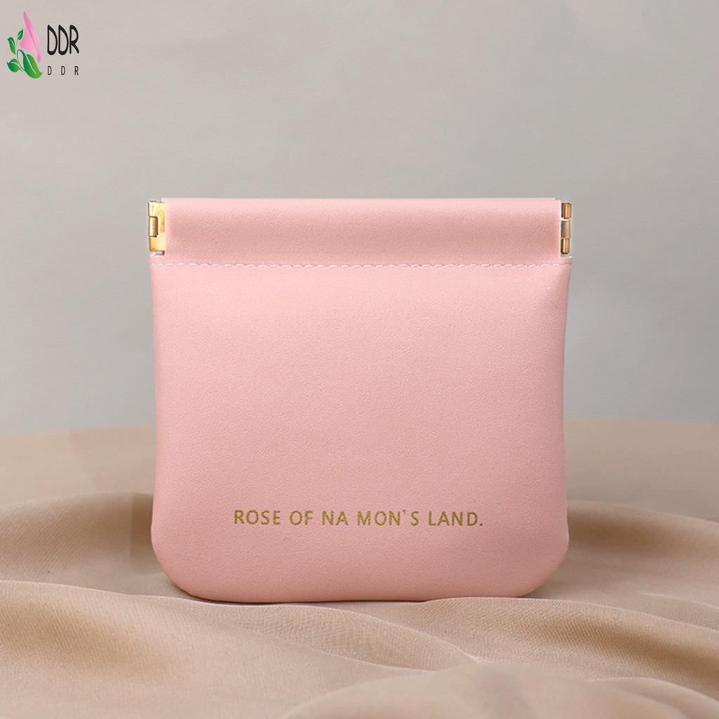 กระเป๋าเก็บสายเคเบิลข้อมูลแบบพกพาวัสดุหนัง PU กันน้ํา Make Up Bag