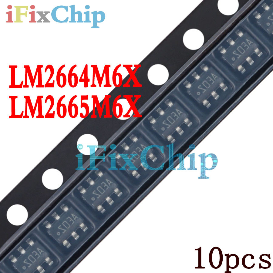 10 ชิ้นใหม่เอี่ยม LM2664M6X SOT23-6 LM2664 SOT S03A LM2664M LM2665M6X LM2665M LM2665M LM2665M LM2665