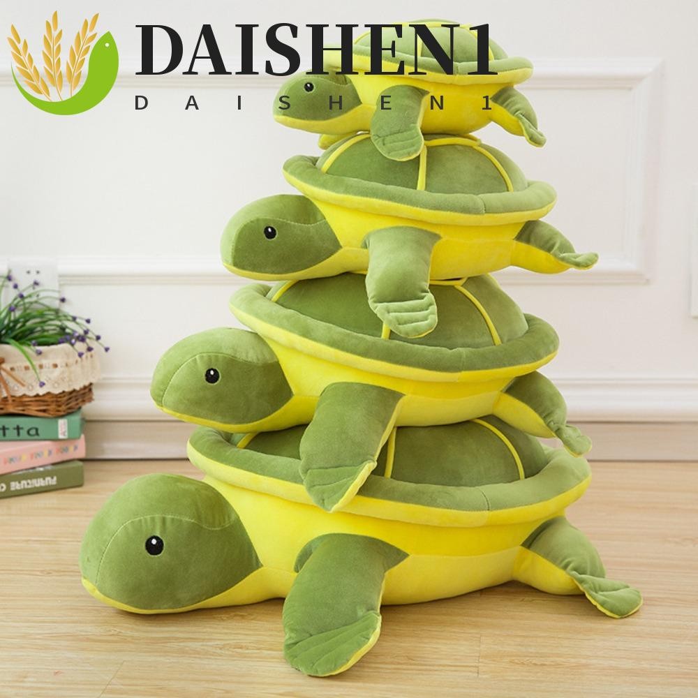 Daishen1 หมอนตุ๊กตาเต่าทะเล แบบนิ่ม เหมาะกับของขวัญวันเกิด ของเล่นสําหรับเด็ก