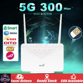 300Mbps 4G/5G WiFi Router Multi-Mode Wi-Fi Dual Band Gigabit Router WiFi Router Sim Card Modem