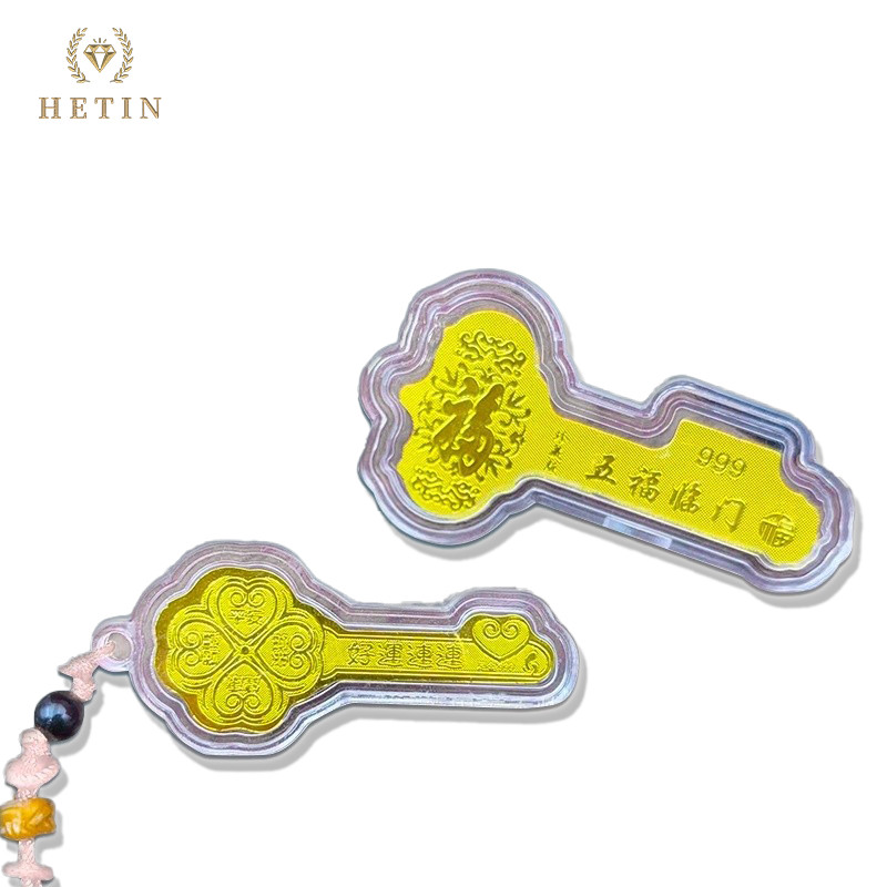 HETINNew Pure Gold Wealth Key 999/24k (0.2g) กิจกรรมคอลเลกชัน