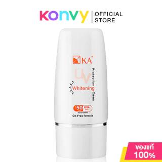 KA UV Protection Whitening Cream SPF50/PA+++ เคเอ ครีมกันแดดสำหรับผิวหน้า 50g (White/Pastel)