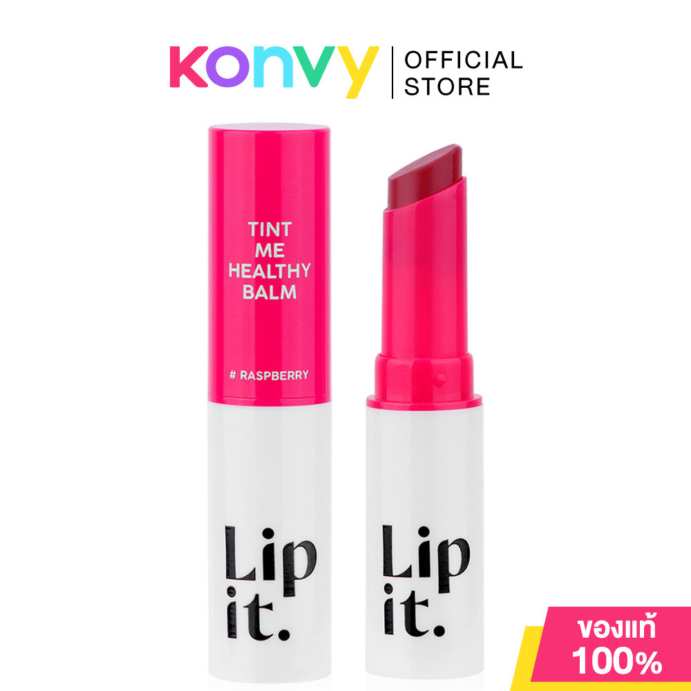 Lip It Tint Me Healthy Balm 3g #01 Raspberry.