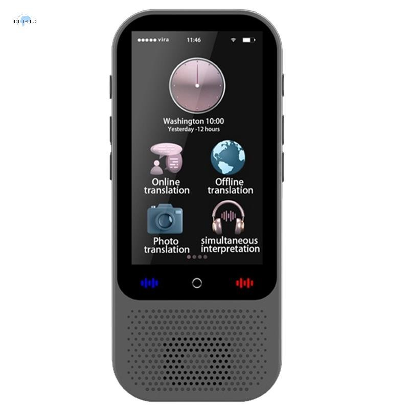 S80 Pro AI อุปกรณ์แปลภาพเสียงอัจฉริยะแบบเรียลไทม์ 138 ภาษา 18 การแปลแบบพกพาออฟไลน์