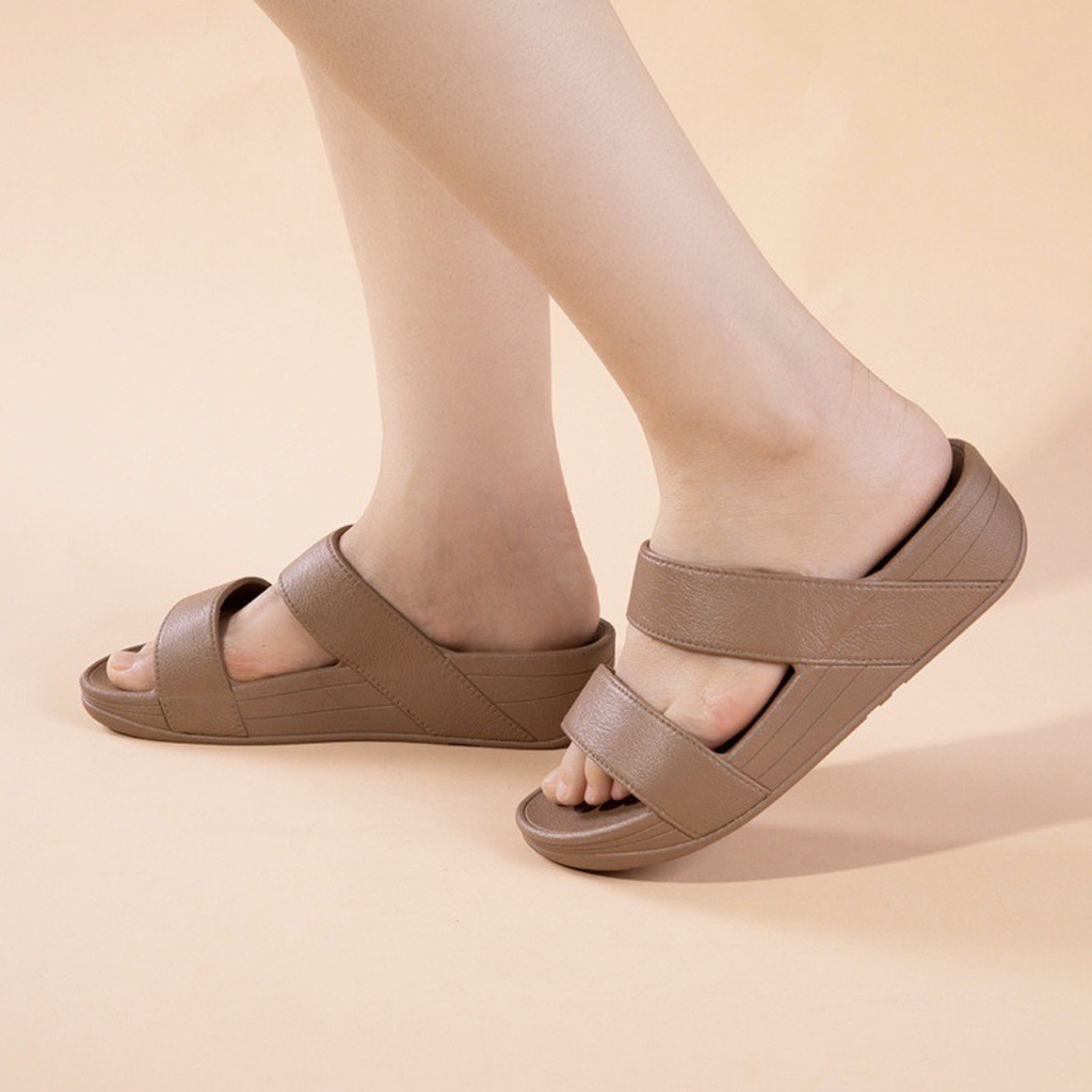 USMO รองเท้าแตะ รองเท้าแฟชั่น รองเท้าผู้หญิง พื้นนุ่ม ยางEVA หนา5เซน ใส่สบาย ไซส์ครบ 💥สั่งเผื่อ 1 ไซส์💥 - รูปที่ 5