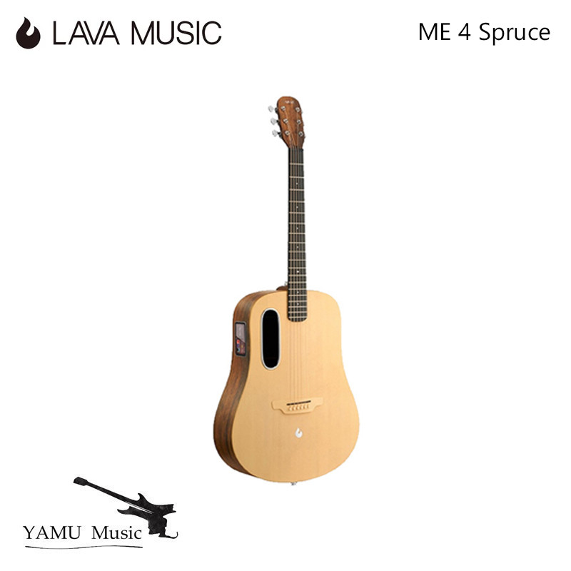 LAVA MUSIC LAVA ME 4 Spruce 36 / 41 นิ้ว Basic Solid Top HILAVA 2.0 กีต้าร์โปร่งอัจฉริยะกีตาร์ไฟฟ้า 