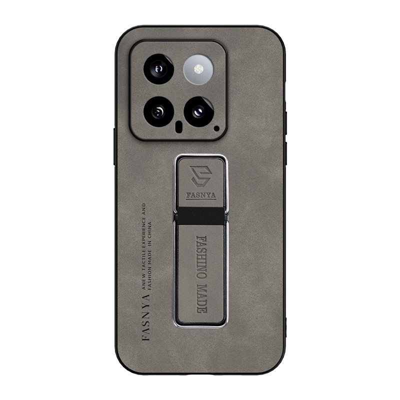 สําหรับ Xiaomi 14 5G เคสโทรศัพท์หนังนิ่มหนังแกะหรูหราพร้อมที่ยึดในรถยนต์แบบแม่เหล็กมัลติฟังก์ชั่น