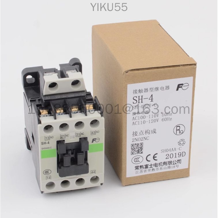 คอนแทคลิฟต์ Fuji SH-4-SH-4/G AC DC 24V 48V 110V 220V