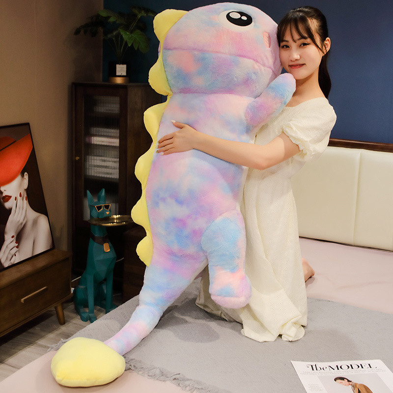 ตุ๊กตาของเล่นตุ๊กตาไดโนเสาร์หมอนกอดตุ๊กตาขาหนีบสำหรับนอนสำหรับเด็กผู้หญิง