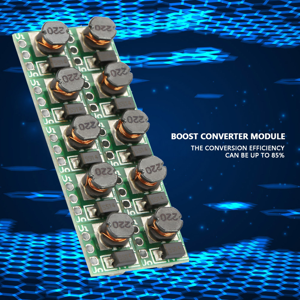 1.5V 1.8V 2.8V 3V 3.3V 3.7V 4.2V ถึง 5V Boost Converter โมดูล